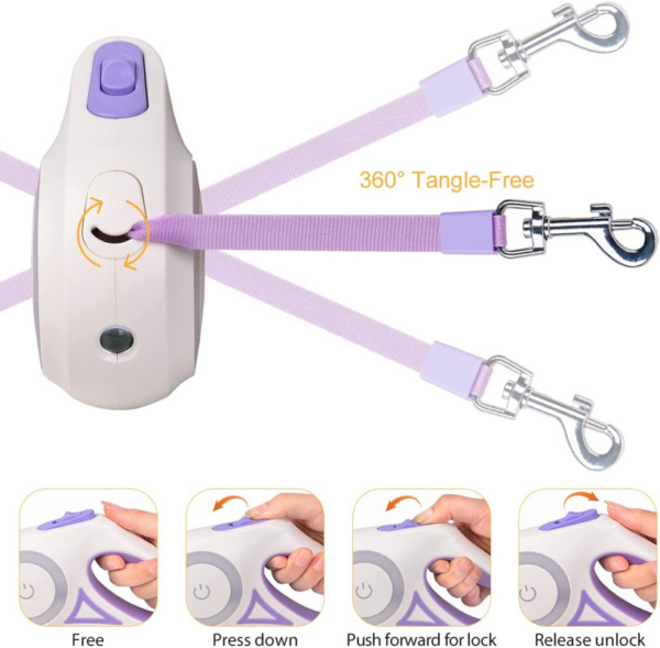 Correa Ergonomica Con Luz Para Mascotas - Image 2