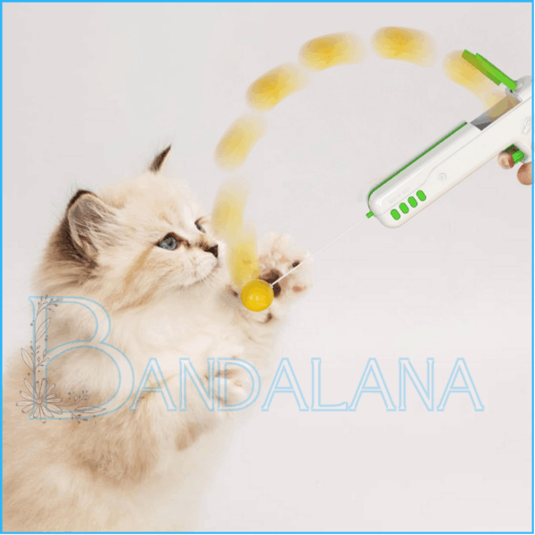 Juguete Interactivo Gatos Pluma