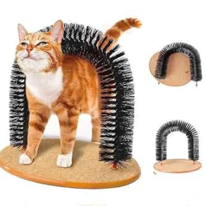 Arco Cepillo de Pelo para Gatos